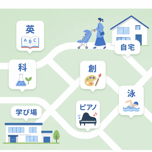 英 / 科 / 創 / 自宅 / 学び場