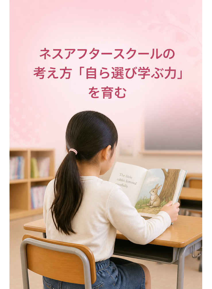 ネスアフタースクールの考え方「自ら選び学ぶ力」を育む